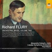 Album artwork for Richard Flury: Orchestral Music, Vol. 2