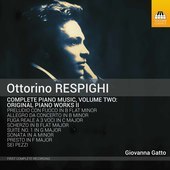 Album artwork for Ottorino Respighi: Complete Piano Music, Vol. 2