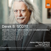 Album artwork for Derek B. Scott: Six Song-cycles for Baritone and C