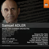 Album artwork for Adler: Music for Chamber Orchestra