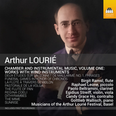 Album artwork for Lourié: Chamber and Instrumental Music, Vol. 1