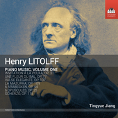 Album artwork for Henry Litolff: Piano Music, Volume One