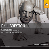 Album artwork for Creston: Piano Music - 3 Narratives, Op. 79 - Rhyt