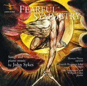 Album artwork for Sykes: Fearful Symmetry - Songs and piano music