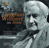 Album artwork for Vaughan Williams on Brass