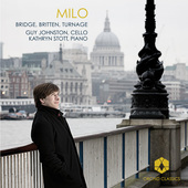 Album artwork for Milo: Cello Works for and Piano