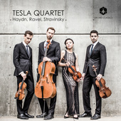 Album artwork for Haydn, Ravel & Stravinsky: Works for String Quarte