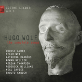Album artwork for Hugo Wolf - The complete songs vol. 10: Goethe Lie