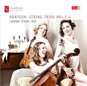 Album artwork for Rontgen: String Trios 1-4