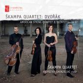 Album artwork for Dvorak: American Quartet & Quintet / Skampa Quarte