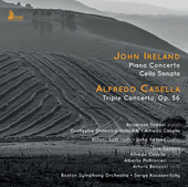 Album artwork for Ireland: Piano Concerto & Cello Sonata - Casella: 