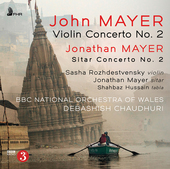 Album artwork for John Mayer: Violin Concerto No. 2 - Jonathan Mayer