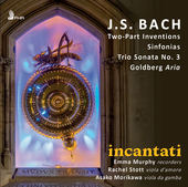 Album artwork for Bach: Two-Part Inventions - Sinfonias - Trio Sonat