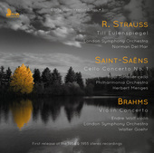 Album artwork for Strauss, Saint-Saëns & Brahms: Orchestral Works