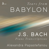 Album artwork for Tears from BABYLON - Bach: Piano Transcriptions
