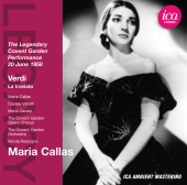Album artwork for Verdi: La Traviata / Callas, Covent Garden 1958