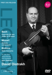 Album artwork for David Oistrakh: Bach, Mozart, Brahms
