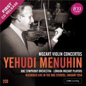 Album artwork for Mozart: Violin Concertos (Live) / Menuhin