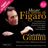 Album artwork for Mozart: Le nozze di Figaro / Giulini