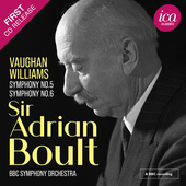 Album artwork for Vaughan Williams: SYMPHONIES NOS. 5 & 6 / Boult