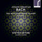 Album artwork for Bach: Well-Tempered Klavier Vol. 1 / Devine