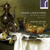 Album artwork for Krebs: Keyboard Works, Vol. 2