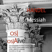 Album artwork for Messiah, HWV 56 (Arr. J. Lubbock for Wind Ensemble