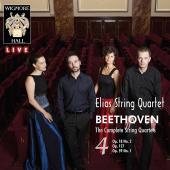 Album artwork for Beethoven: String Quartets vol.4 / Elias Quartet