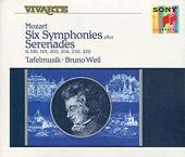 Album artwork for Mozart Six Symphonies after Serenades / Tafelmusik