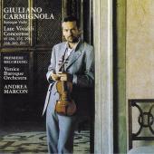 Album artwork for Vivaldi: Late Concertos / Carmignola