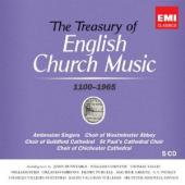 Album artwork for The Treasury of English Church Music 1100-1965