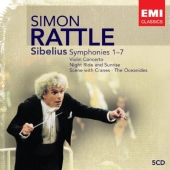 Album artwork for Sibelius: Symphonies Nos. 1-7 (Rattle)