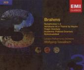 Album artwork for Brahms: Symphonies 1-4, etc / Sawallisch