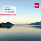 Album artwork for Brahms: Violin Sonatas / Mutter, Weissenberg
