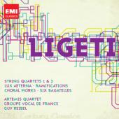Album artwork for Gyorgy Ligeti: String Quartets 1 & 2 / Artemis