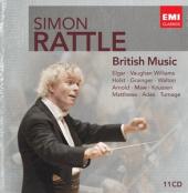 Album artwork for Simon Rattle Edition: British Music / 11 CD Set