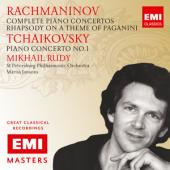 Album artwork for Rachmaninov: Piano Concertos Nos. 1-4 / Rudy