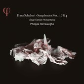 Album artwork for Schubert: Symphonies Nos. 1, 3 & 4