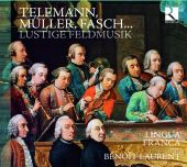 Album artwork for Telemann, Müller, Fasch...Lustige Feldmusik<br>
