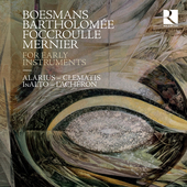 Album artwork for Boesmans, Bartholomée, Foccroulle & Mernier: For
