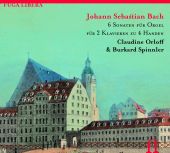 Album artwork for Bach: 6 Sonaten für Orgel für 2 Klavieren zu 4 H