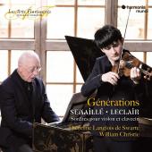 Album artwork for Generations - Violin Sonatas by Senaille and LeCla