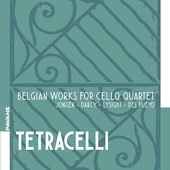 Album artwork for Belgian Works for Cello Quartet