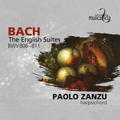 Album artwork for Bach: Englisg Suites BWV806-811