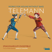Album artwork for Telemann: Works for Violins Without Bass