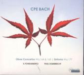 Album artwork for CPE Bach: Oboe Concertos / Dombrecht