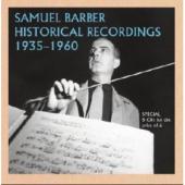 Album artwork for Samuel Barber: Historical Recordings 1935-1960