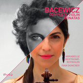 Album artwork for Bacewicz: COMPLETE VIOLIN SONATAS