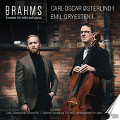 Album artwork for JOHANNES BRAHMS: Sonatas for cello and piano