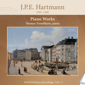 Album artwork for J. P. E. Hartmann: Piano Works, Vol. 3